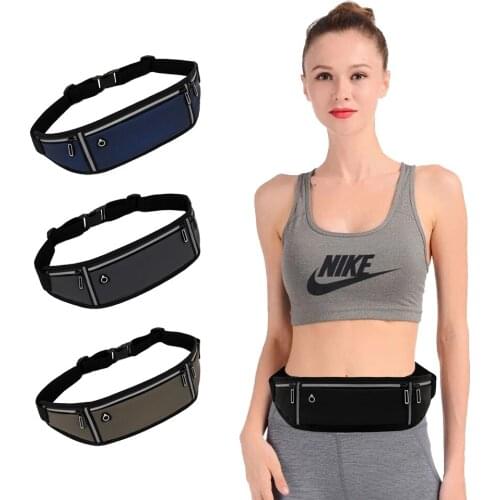 Fashion Mens Multicolor Waist Packs Waterproof Running Bag Outdoor Sports Belt Bag Riding Mobile Phone Fanny Pack Gym Belt Bags