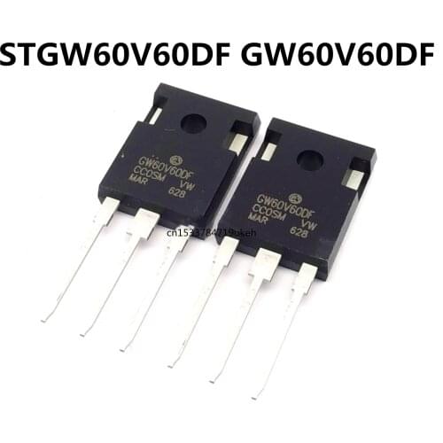 Original 2pcs/ STGW60V60DF GW60V60DF TO-247 IGBT 600V 60A