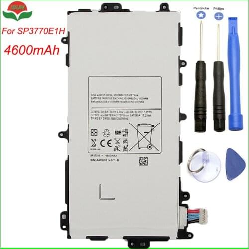 ISUN Orignal Quality SP3770E1H 4600mAh Battery For Samsung Galaxy Note 8.0 N5100 For Galaxy Note 8.0 GT-N5100 GT-N5110 with tool