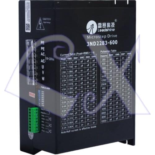 Original Leadshine 3-phase stepper motor drives 3ND2283-600 AC220V genuine alternative 3ND2283 Max current 8.2A NEMA 34 42