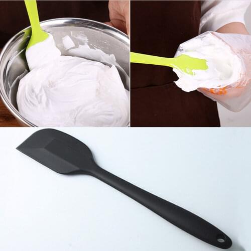 Silicone Spatula Baking Scraper Cake Baking Tool Food Grade Non Stick Spatula Butter Spoon Cooking Rubber Shovel Bakery Tools