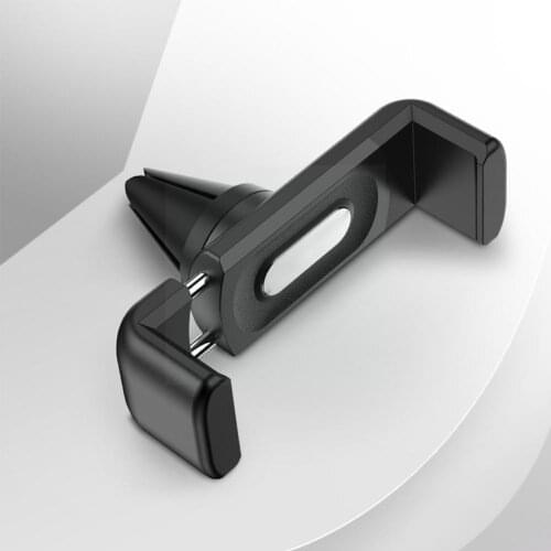 Mobile Phone Holder In The Car Rotating Clamp On Air Vents Bracket GPS Smartphone Interior Stand Outlet Portable Mount Gril H0D0