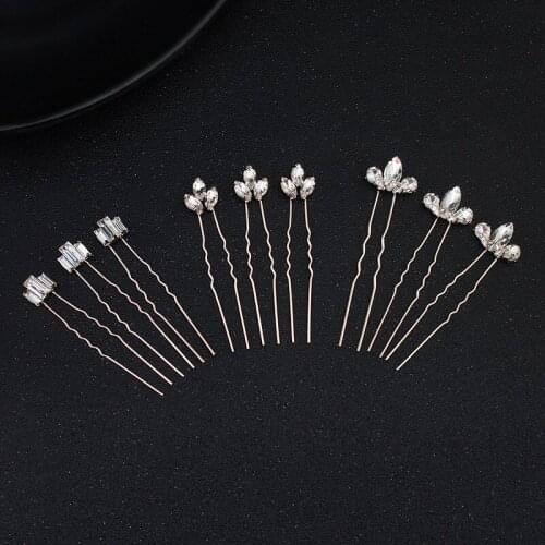 3pcs/lot Mix Designs Hairpins Bridal Hair Comb Hair Jewelry Hairwear Accessory Hair Clip Bride Bridesmaid Wedding Party Decor