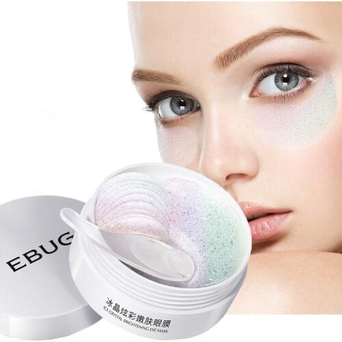 Hydrating Collagen Eye Patch Crystal Eye Care Mask Moisturizing Skin Remove Eye Bags Dark Circles Anit Wrinkle Patches 60pcs P