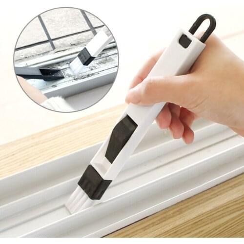 Kitchen Accessories Multifunction Window Groove Cleaning Brush Keyboard Cleaner Home Gadgets Cleaning Tools Kitchen Supply Item