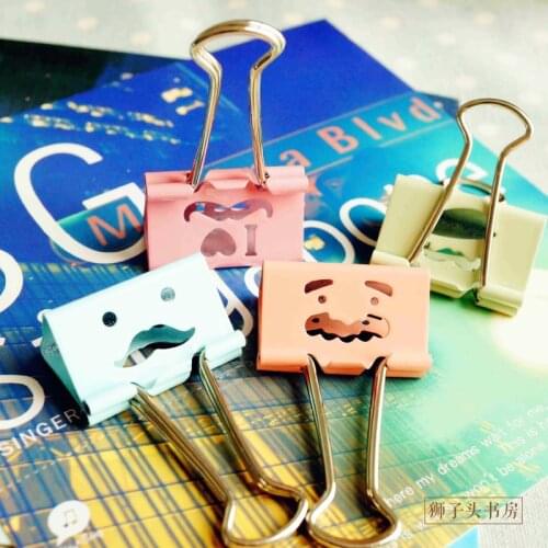 Chenguang cutout binder clips stationery small clip