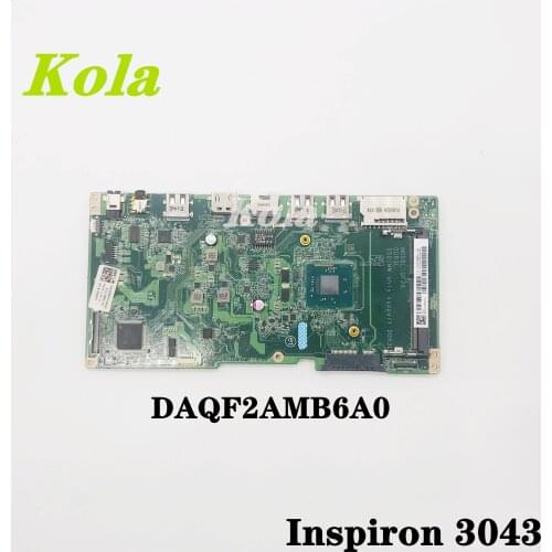 DAQF2AMB6A0 CN-0MFRMC 0MFRMC MFRMC For Dell Inspiron All In One 20 3043 Laptop Motherboard With CPU 100% fully tested