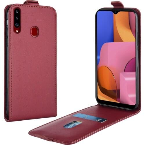 Flip Case for Samsung Galaxy A20s A207 A207F SM-A207F SM-A207 6.5'' Leather Case for Samsung A20s A207 Phone Case