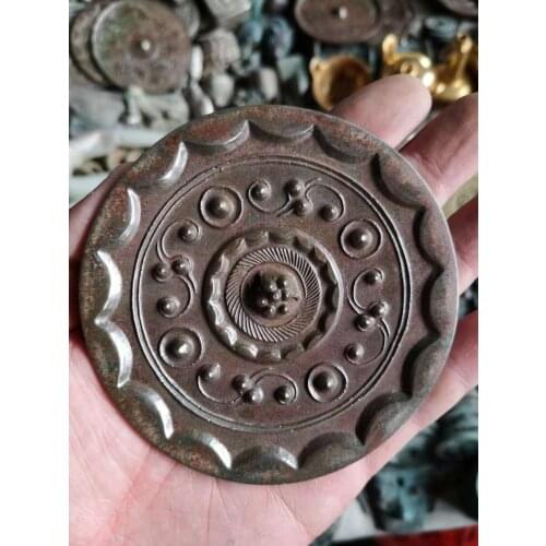 China animal antiguo cuatro líneas de bronce espejo decorativo espejo muebles para el hogar de metal decorativos crafts.4 opcion