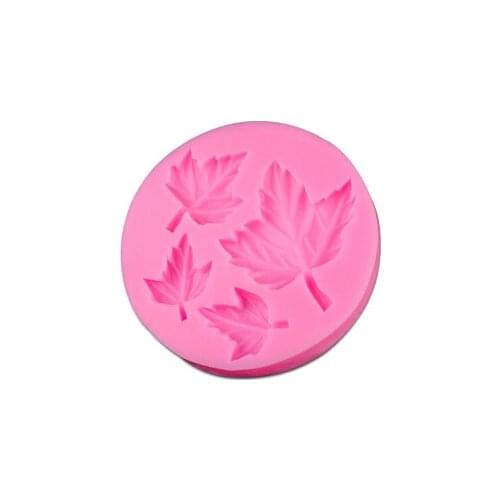 Kitchen Creative DIY 3D Cake Mold Silicone Mold Chocolate Fondant Tools Arts Leaf Type DIY Cake Decorating Tools A456