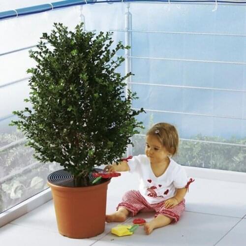 Soil Protective Cover Durable Plastic Wear-resistant Round Shape Easy Assembly Plant Pot Cover Soil Guard Cover for Home