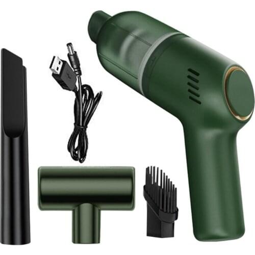 USB Rechargeable Cordless 8000Pa 120W Handheld Wireless Car Vacuum Cleaner for SUV Home Office Pet House Computer