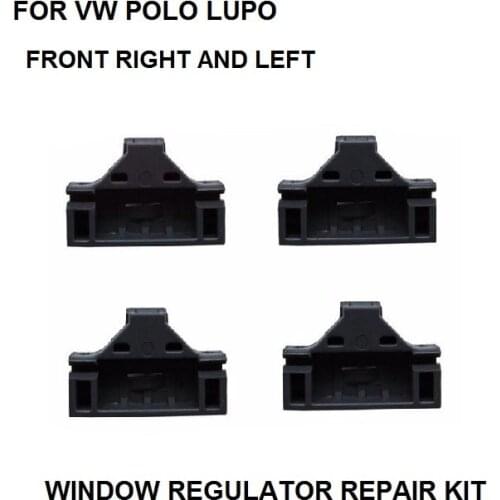 X4 PIECES FOR VW LUPO POLO ELECTRIC WINDOW REGULATOR CLIP FRONT RIGHT&LEFT SIDE NEW