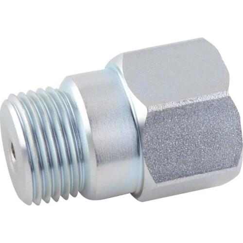 Universal M18*1.5 O2 Sensor Spacer Adapter Isolator Extender With Adjustable Gas Flow Inserts Cel Engine