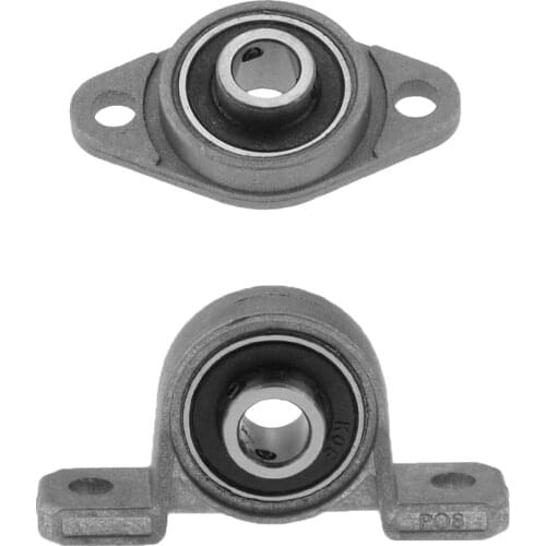 10pcs KFL08 KP08 KFL000 KP000 KFL001 KP001 Bearing Shaft Support Roller Zinc Alloy Mounted Bearing Pillow Block Housing