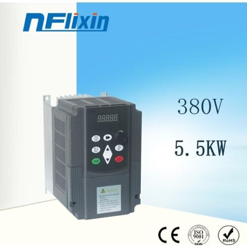 5.5KW 380V VFD Variable Frequency Drive Inverter for Motor Speed Control Converter