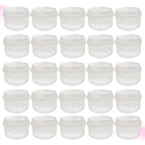 50 Sets Dessert Containers Pudding Beaker Reusable Pudding Cup for Birthday Dessert Party Baking