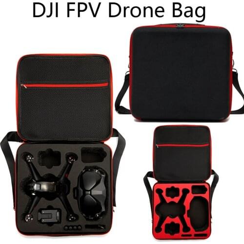 DJI FPV Drone Accessories Storage Box Racing Experience Flying Glasses Storage Messenger Portable Protective Storage Bag