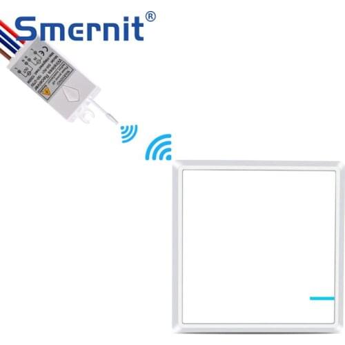 Wireless Light Switch Remote Control Light Switch up to 50m Ceiling Lamps LED Bulbs Wall Switch No Wire, Quick Create 110V 220V