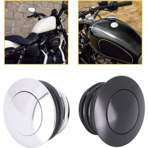 MP12-001-0006 Fuel Tank Caps Convenient Anti-collision Push Type Motorcycle Aluminium Left-hand Thread Oil Tank Caps for XL1200