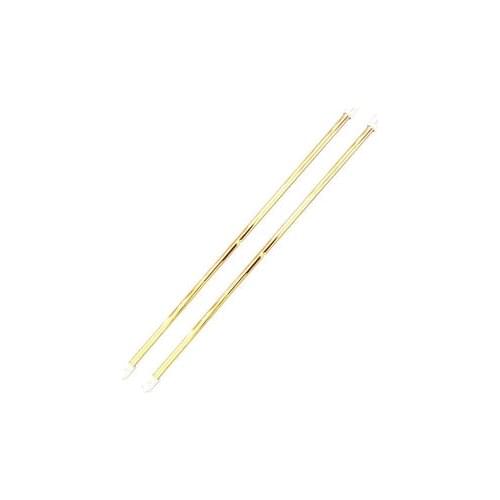 525mm Gloden Plated Tube Infrared Heating Lamp Bar