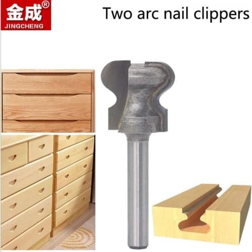 Woodworking tool professional two arc nail knife drawer knife cabinet door handle knife woodworking slot knife