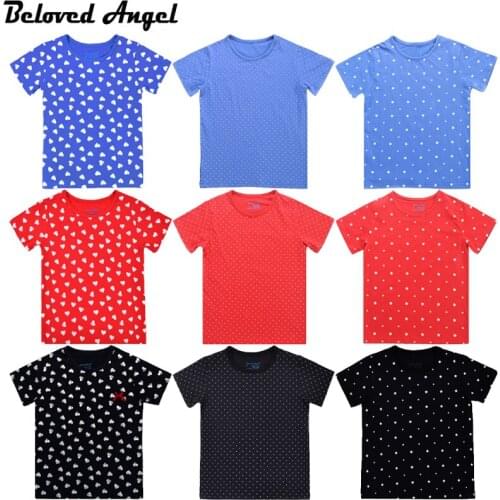 2018 Summer Boys T-Shirts Infant Tees Shirt Short Sleeve Toddler Tops Girls Clothes T Shirt Children Outfits Baby Jersey 1-6Year