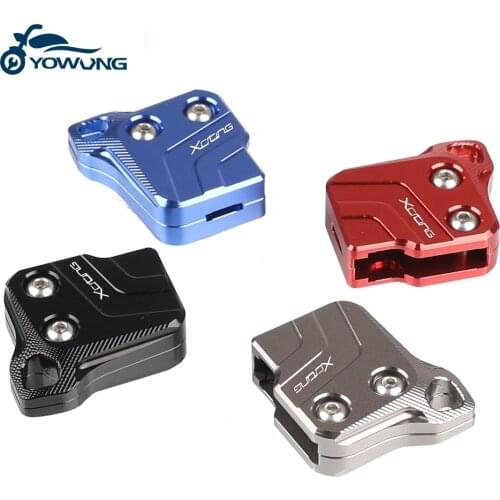 Motorcycle Aluminum Remote control key cover shell Logo whit "XCITING" For KYMCO XCITING 250 300 NIKITA LIKE CT downtown