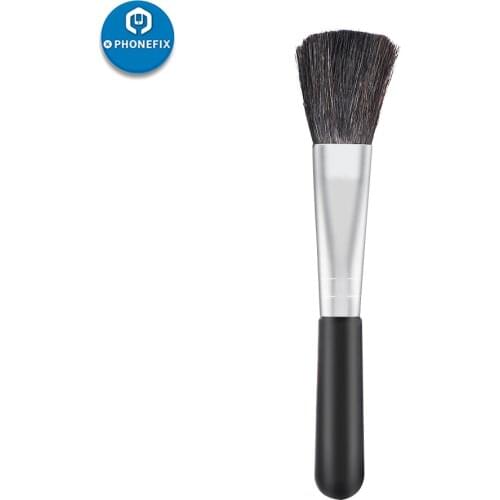 Soft Cleaning Brush with Aluminium Handle for Mobile Phone PCB Cleaning Keyboard PC Dust Cleaner Electronics Tool Kit