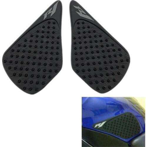 Motorcycle Tank Pad Sticker For Yamaha YZF1000 R1 2007 2008 Gas Knee Grips Traction Side 3M Decal R1 07 08 Anti slip Tank Pad