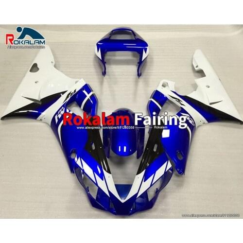 Motorcycle Fairing For Yamaha YZF1000 R1 2000 2001 YZF 1000 00 01 Blue White Black Motorbike Body Kit (Injection Molding)