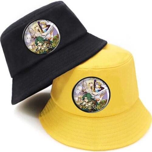 Anime Grancrest Senki Bucket Hat women men Outdoor Fisherman hat Summer Hip Hop Beach Sun Caps Streetwear bucket caps