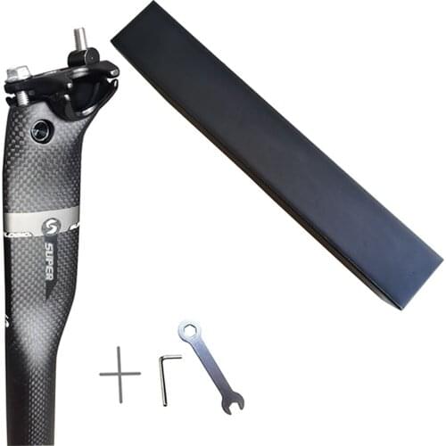 New Carbon blade Seatpost Mountain Bike Road bike Seat post MTB Carbon fiber seat tube Offset cycling parts 31.6 seatpost