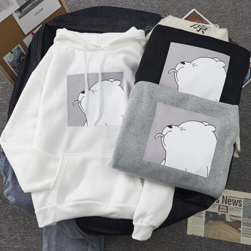 Harajuku Oversized Casual Vintage Korean Pullovers Hoodies Ulzzang Women Loose Plus Size Tops Kangaroo Pocket Kawaii Sweatshirts