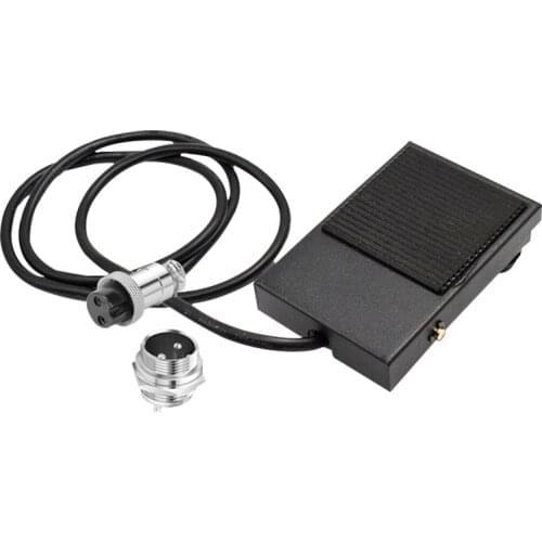 Free Your Hand Tig Torch Burner Spot Welding Metal Foot Pedal Switch Connector Trigger 2 Meters GX16 2 or 3 Pin 10A 250V