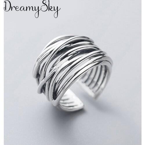 2020 Punk Vintage Multi-layer Chains Rings For Women Charming Ring Bohemian Wedding Fashion Jewelry Party Gifts