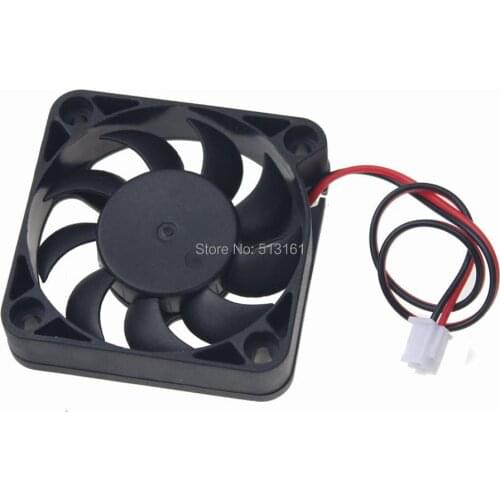 20PCS/Lot Gdstime 5010S 5V 9Blades 50mm 5cm Brushless Fan 50mm X 50mm X 10mm