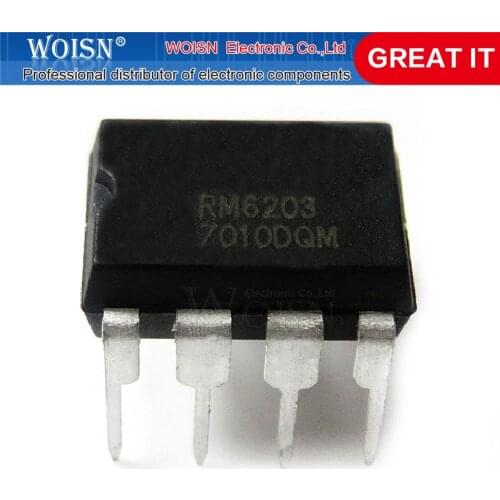 5pcs/lot RM6203 CR6203 PR6203DP DIP-8 management chip CI manifold line new original In Stock