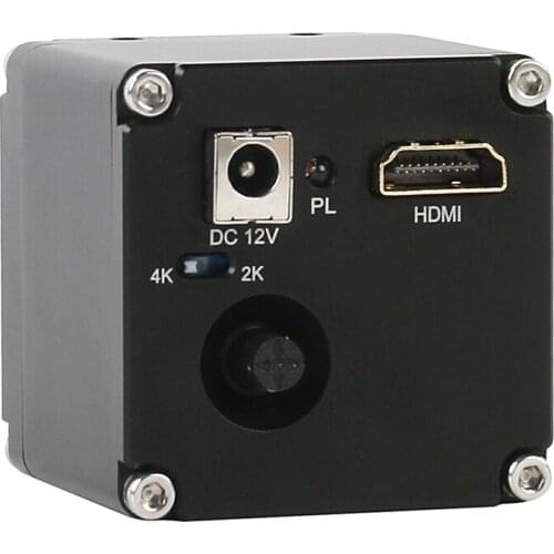 UHD 4K SONY Sensor HDMI Digital Industrial Video Microscope Camera Electronic Magnifier For Lab Observation PCB Soldering