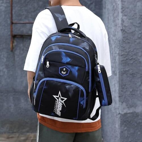 For Boys Girls Kids Cartoon Schoolbag Orthopedic Primary School backpack mochilas infantil Waterproof Children School bags