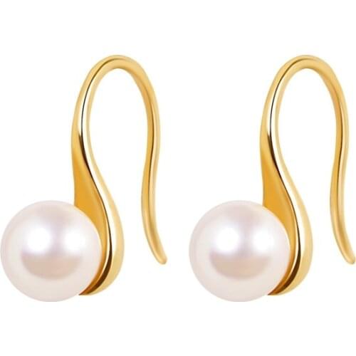 Elegant Compact Simulated-pearl Stud Earrings Temperamental Simple Premium Texture Earrings Hong Kong Style Retro Jewelry