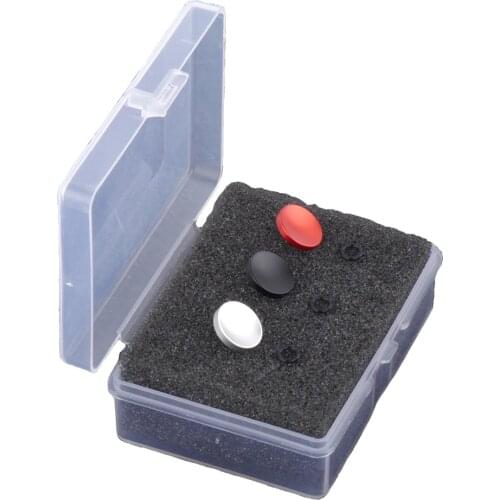 Fittest 3 Colors Soft Shutter Release Buttons Concave for Camera w/ Mechanical Shutter Release fit Fuji