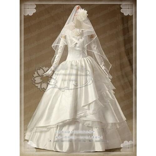 [Customize]Anime Attack on Titan Mikasa Ackerman Cosplay Costume Illustrations Wedding Dress Flower Awaken Halloween Suit For Wo