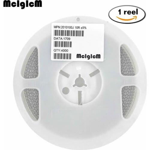 MCIGICM 4000pcs 2010 smd chip resistor resistors 0R-10M 3/4W 1R 10R 1K 10K 3/4W