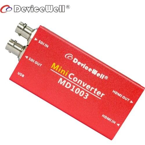 MD1003 2019 New SDI HMDI 1080P Mini BIDI Video Media Converter