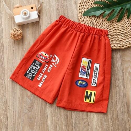 Fashion Sports Brand Boys Shorts Children Print Letter Short Pants Boys And Girls Summer Sportpants Thin Breathable Girls Shorts