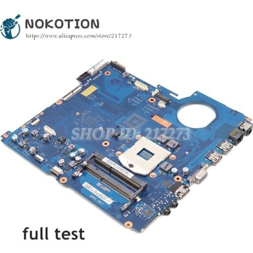 NOKOTION For Samsung RC520 RV520 NP-RC520 NP-RV520 Laptop Motherboard HM65 DDR3 GMA HD BA92-08190A BA92-08190B