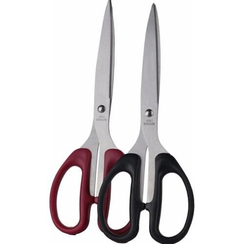 Deli Stainless Steel Scissors High Quality Stationery Business Office Supplies Big Scissor Home Paper Knife Cutter Cutting Tools