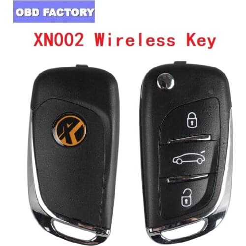 High quality 1Pcs English Universal XN002 Wireless Remote Key For DS Type 3 Buttons Work With VVDI2 and VVDI Key Tool