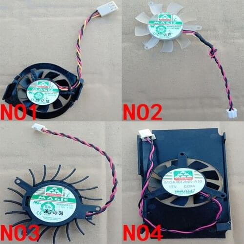 NEW fan for MGA4012MR-A10 MGA5012LR-O10 12V MGA5012XR-O10 MGT4012HF-A10 PLA04710S12M graphics card fan